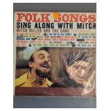 Folk Songs Sing along with Mitch LP