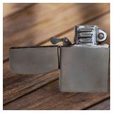 Vintage Giant Chrome Lighter Zippo Style