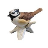 Goebel W Germany Crested Tit Bird Figurine