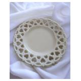 Vintage Milk Glass Plate