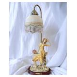 Vintage THE RUBY'S COLLECTION Table Lamp