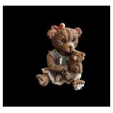 Single Teddy Holding a Teddy