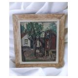 Vintage Oil on Board, by W. Minderman (P)