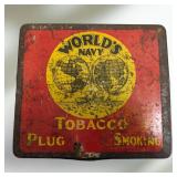 World's Navy Tobacco Tin