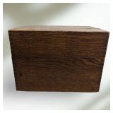Vintage Dovetail Oak Box