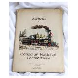 Vintage Portfolio of Canadian National Locomotives