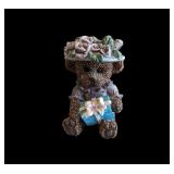 Teddy with Present + Hat Figure