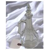Vintage Horne Glass Design Decanter
