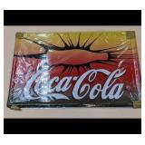 Red Coca-Cola Reproduction Tin Sign (P)