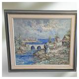 Signed Marie Charlot Framed Artwork (P)