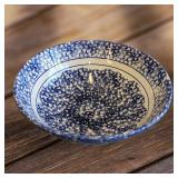 Himark Blue and White Pasta Serving Bowl