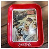 Vintage Coca Cola Tray 1990 at the Baseball Game