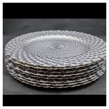 Set of 8  Elegant Charger Plates