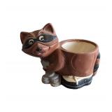 Raccoon Flower Pot