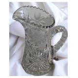 Antique Crystal Clear Decanter