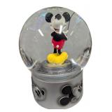 DISNEY MICKEY MOUSE SNOW GLOBE MUSICAL