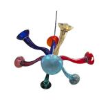 Murano Multicolour Blown Glass Chandelier ï¿½ Italy