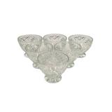 Vintage 6 Dessert Cups Condition as shown