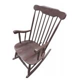 Patio Rocking Chair Solid Wood