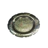Vintage EP Copper Silver Electroplated Tray
