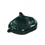 Vintage Malachite bowl, ring dish-African