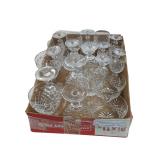 Vintage Lot Of Crystal glasses