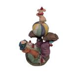 Encore Sales Ltd. Clown & Bear Circus Figurine (A)