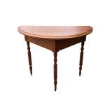 Half Moon Cherry Side Table