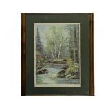 2 Rose Schul Framed Paintings (P)