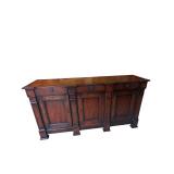 Henredon Solid Wood Triple-Door Credenza (F)