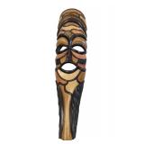 Hand Carved Wooden Tribal African Wall Mask (P)