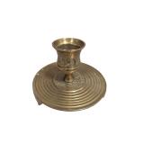Vintage Brass Candle Holder (U)
