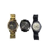 Lot of 3 Fashion Watches (J)