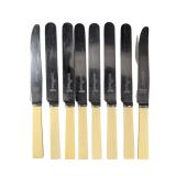Knife Set with Faux Bone Handles by Sheffield