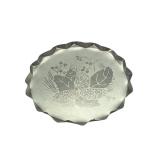 Vintage 3 Pc Pressed aluminum serving dishes