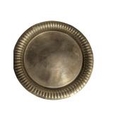 Vintage Brass Decorative Tray (U)