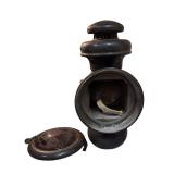 Antique Model T Headlight/Rear Light (red glass)