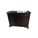 Gibbard Mahogany Dresser w/ Brass Hardware (F)