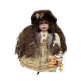 Kimberley Timeless Treasure Doll Floral Dress (U)