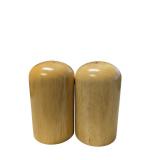 Modern Natural Wood Salt & Pepper Shakers (K)