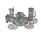 Vintage Crystal & Glass Barware Collection (K)