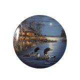 Bradford Exchange ï¿½Moonlight Echoesï¿½ Plate (U)