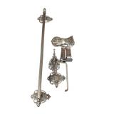 Vintage Italian Silverplate Wall Decor Set (A)
