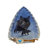 Bradford Exchange Midnight Guardians Plate (A)