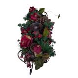 Holiday Floral Candle Centerpiece (A)