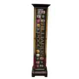 Vintage freestanding billiards display (U)