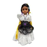 Mexican Folklorico Lace & Ribbon Collector Doll(U)