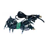 Vintage Christmas Mini Light Set w/ Extension Cord