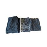 Set of 3 Large Decorative Wall Tapestries (P)