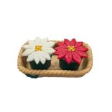 Flower Basket salt and pepper shakers